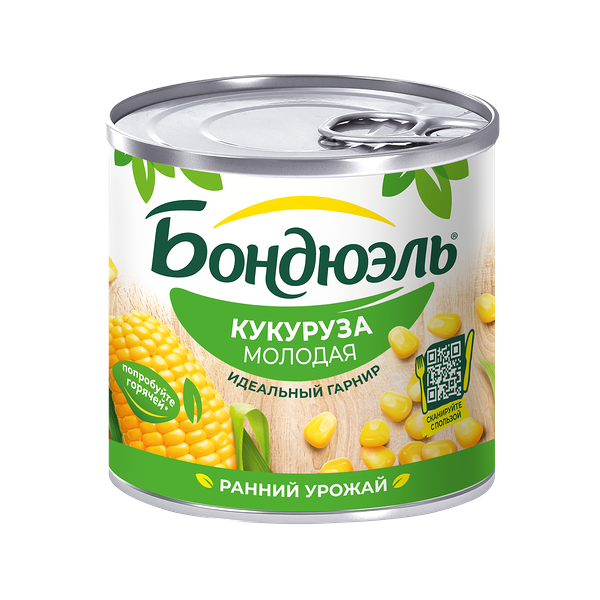 Кукуруза консервированная Бондюэль молодая 170 г
