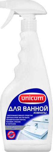 

Спрей Unicum для чистки ванной комнаты 500 мл