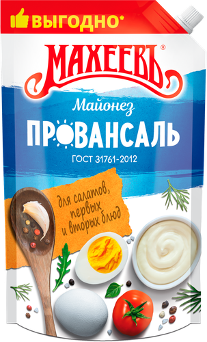 

Майонез Махеевъ Провансаль 50.5%, 770 г