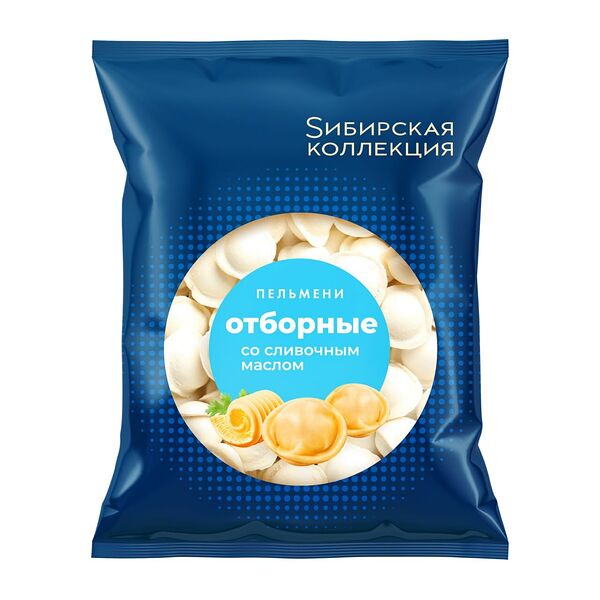 Пельмени Сибирская коллекция Отборные со сливочным маслом 400 г