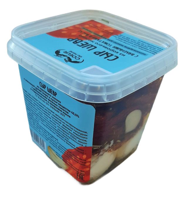 

Сыр Coeur du nord Шевр с вялеными томатами 250 г