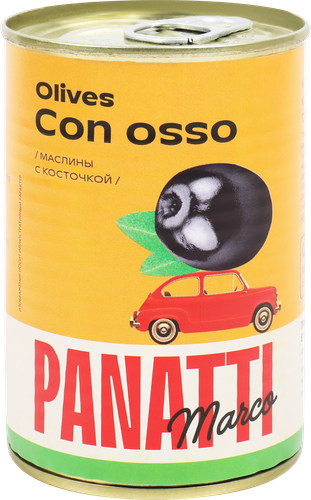 

Маслины Marco Panatti с косточкой 314 мл