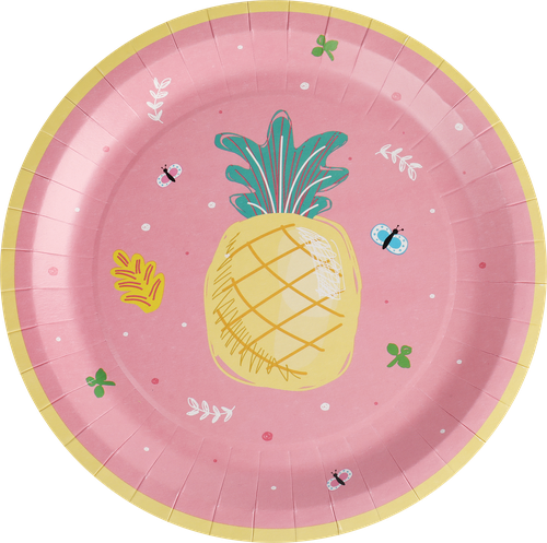 

Тарелки бумажные 23 см, Арт. ТРЛ23, 6 шт