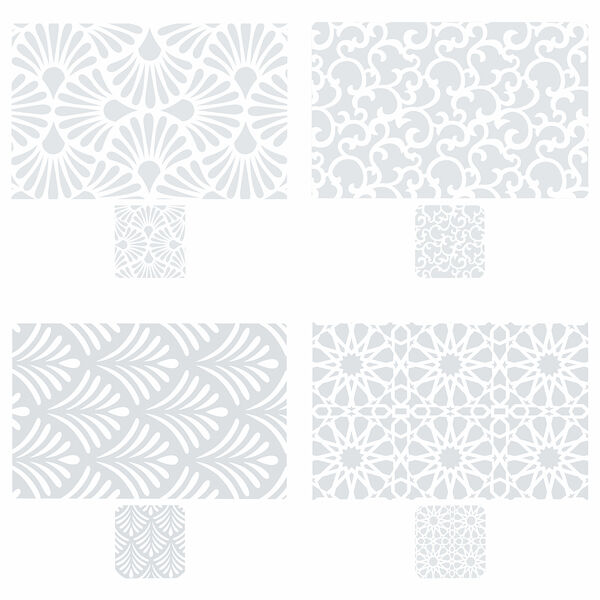 Набор термосалфеток 8шт (4шт 42x28см + 4шт 9x9см), 