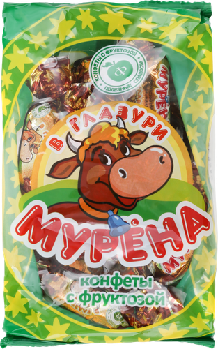 

Конфеты Фруктозов Мурёна с какао в шоколаде с фруктозой 185 г