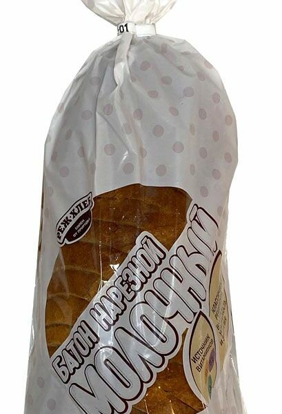 Батон Реж-хлеб Молочный в нарезке 300 г