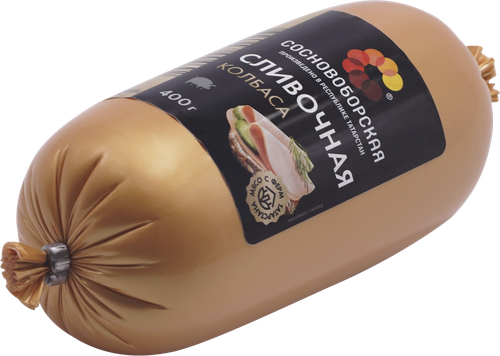 

Колбаса Сосновоборская Сливочная вареная 400 г