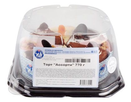 

Торт Север-Метрополь Ассорти 770 г
