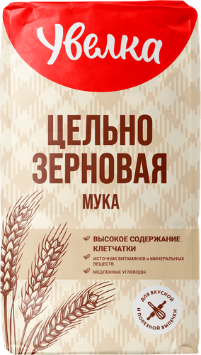 

Мука Увелка Пшеничная цельнозерновая 1.9 кг