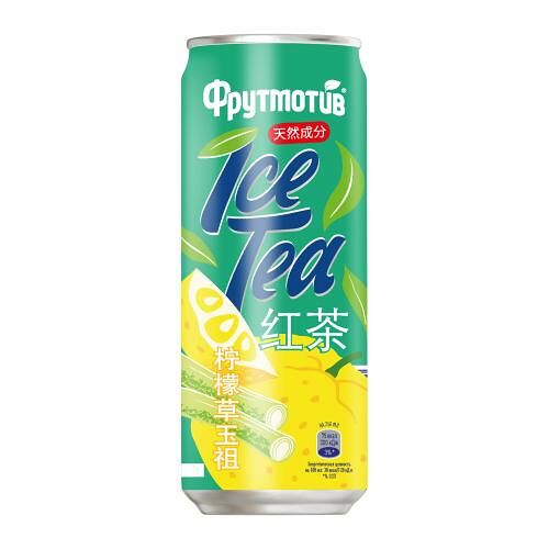 Напиток Фрутмотив Ice Tea Чай чёрный холодный Лемонграсс-Юзу 330 мл
