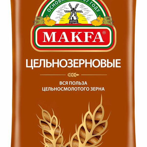 Макароны Makfa цельнозерновые перья