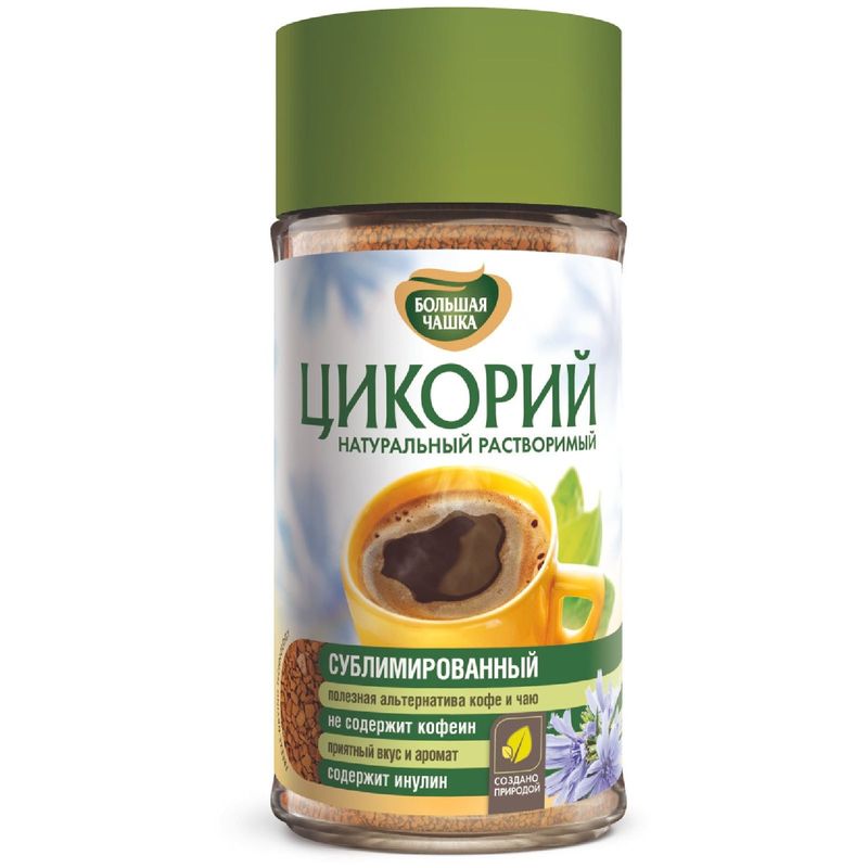 

Цикорий Большая чашка натуральный растворимый 85 г