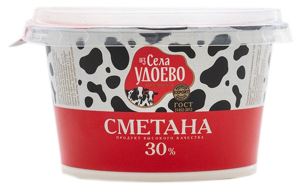 

Сметана 30% Из села Удоево