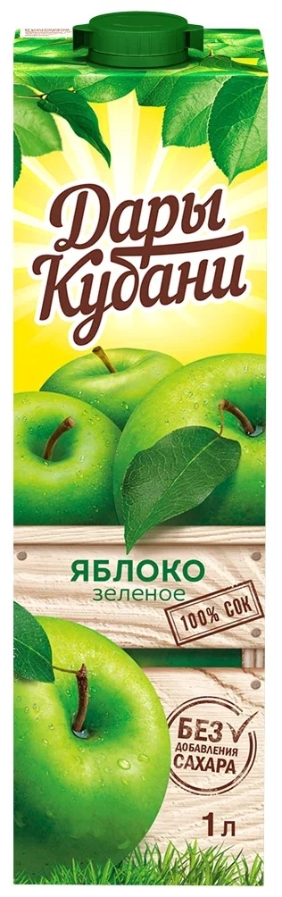 

Нектар Сады Кубани яблочный 1 л
