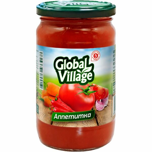 Аппетитка Global Village с нежно-острым вкусом 350 г