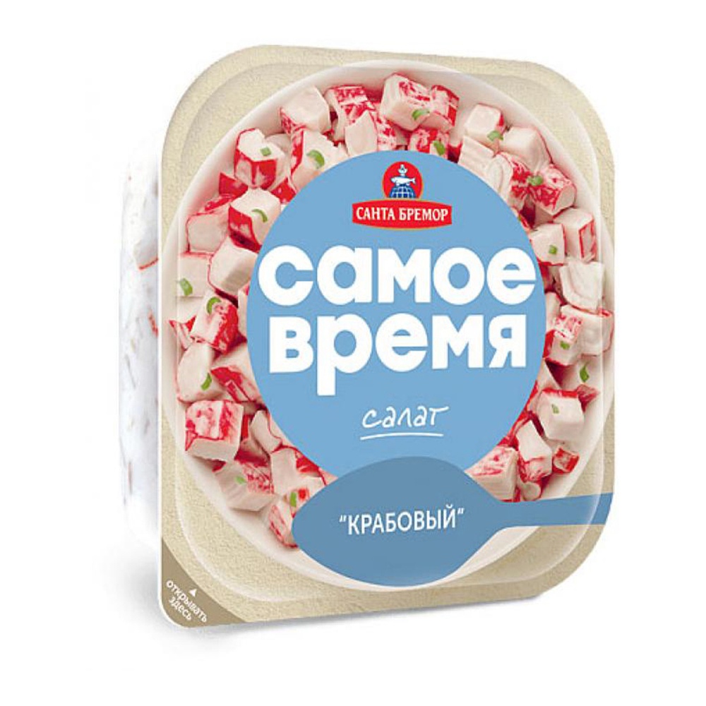 

Салат Санта Бремор Самое время Крабовый 150 г