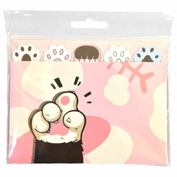 Блоки листов Лапки с клеевым краем 120 листов 1 шт., в ассортименте