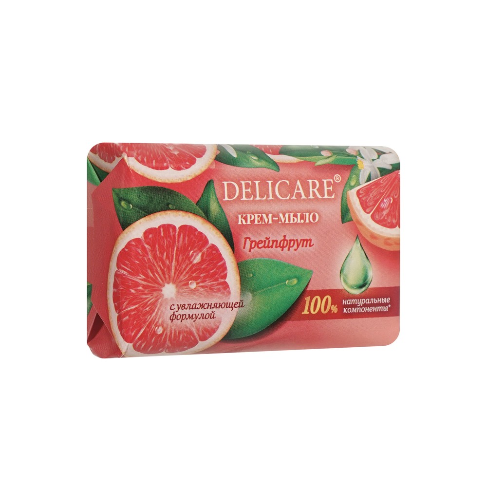 

Туалетное крем-мыло Delicare Грейпфрут 90 г