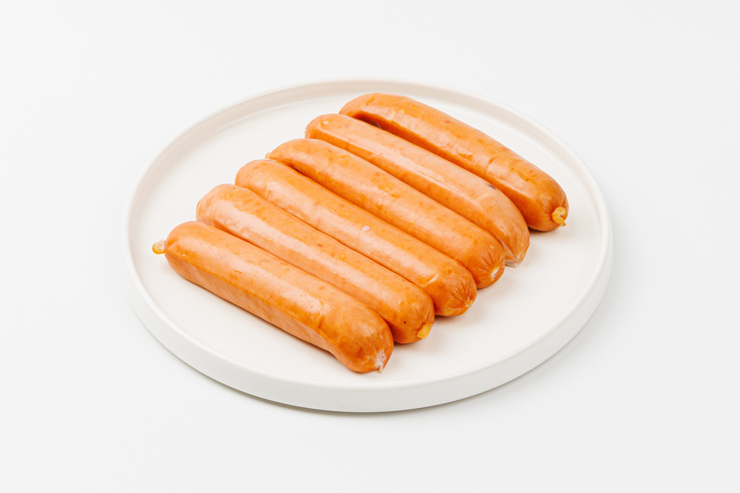 

Колбаски ВкусВилл полукопченые 300 г