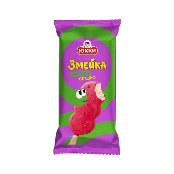 Десерт зам с аром йогурта в глаз цвет с вишней и кислым сахаром ЗМЕЙКА 60г