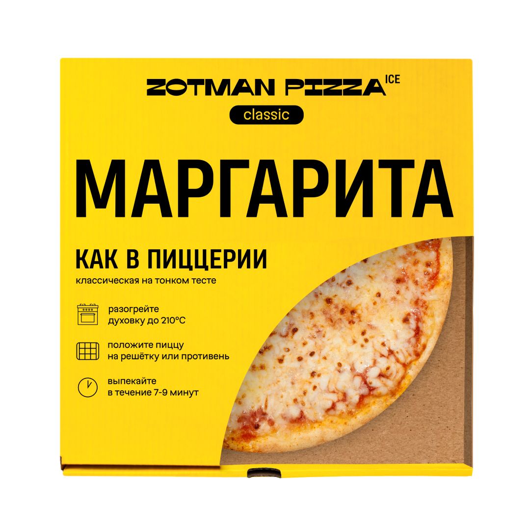 

Пицца Zotman pizza Маргарита 340 г
