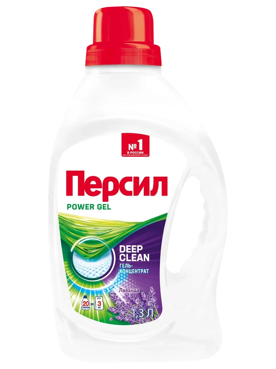 

Гель для стирки Персил Лаванда для белого белья 1.3 л 20 стирок