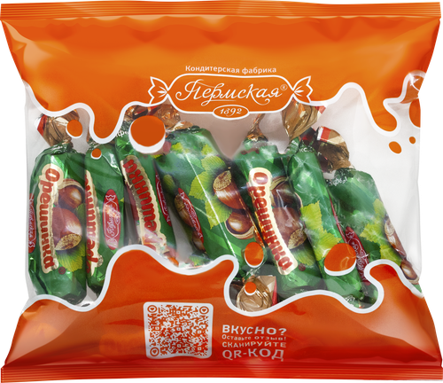 

Конфеты Пермская КФ Орешинка пралиновые 200 г