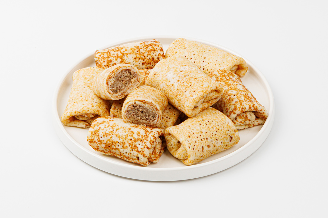 

Блинчики ВкусВилл с мясом По-домашнему замороженные 600 г