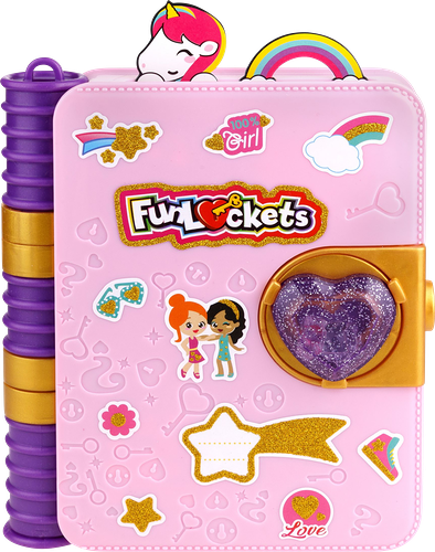 Дневник FunLockets Shiny с секретами 16х19х5 см, 30+ сюрпризов, арт. Т23929