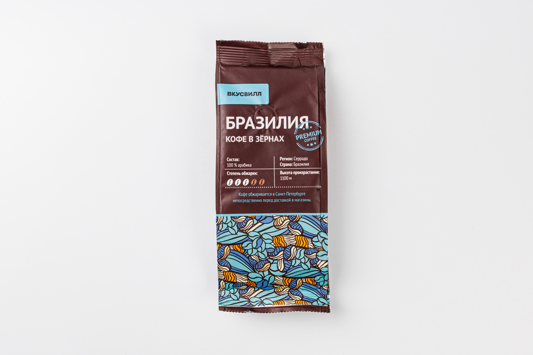 

Кофе Бразилия в зернах