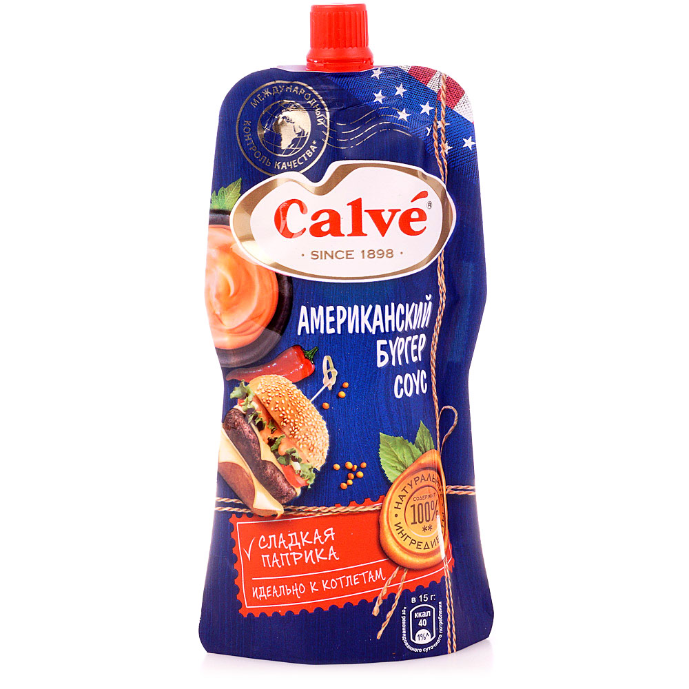 

Соус Calve Американский бургер 230 г