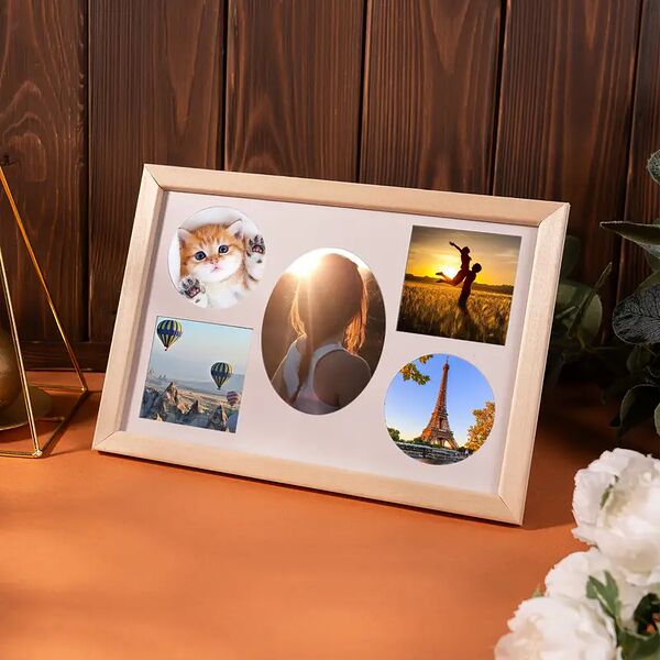 Фоторамка на 5 фото, в ассортименте