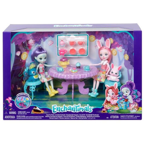 

Набор игровой ENCHANTIMALS Чаепитие Пэттер Павлины и Бри Кроли Арт. GLD41