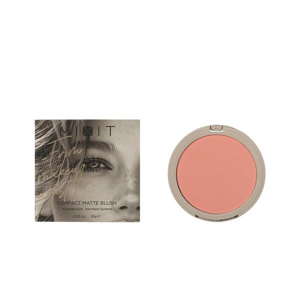 Румяна для лица Mixit Compact Matte Blush 01 Harmony компактные матовые 10 г