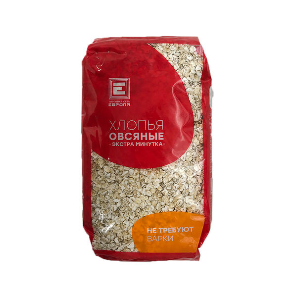 Хлопья Европа овсяные экстра 400г