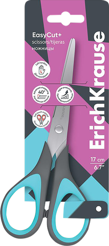 

Ножницы Erich Krause Easycut для левшей, 17 см в ассортименте