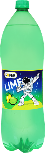 Напиток Super Lemon-Lime сильногазированный, 2 л