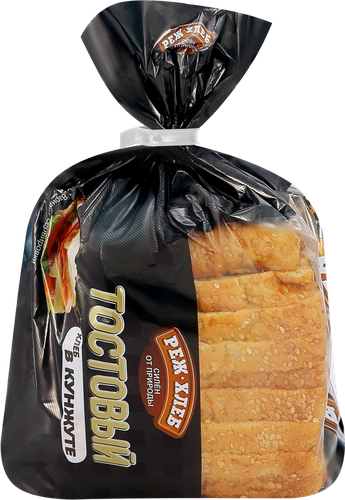 

Хлеб Реж-хлеб Тостовый в кунжуте нарезка 300 г