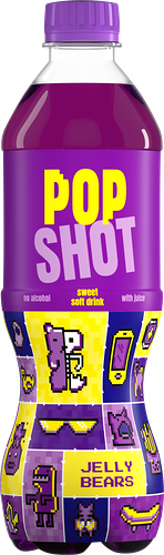 Напиток безалкогольный Pop Shot Мармеладные мишки 500 мл