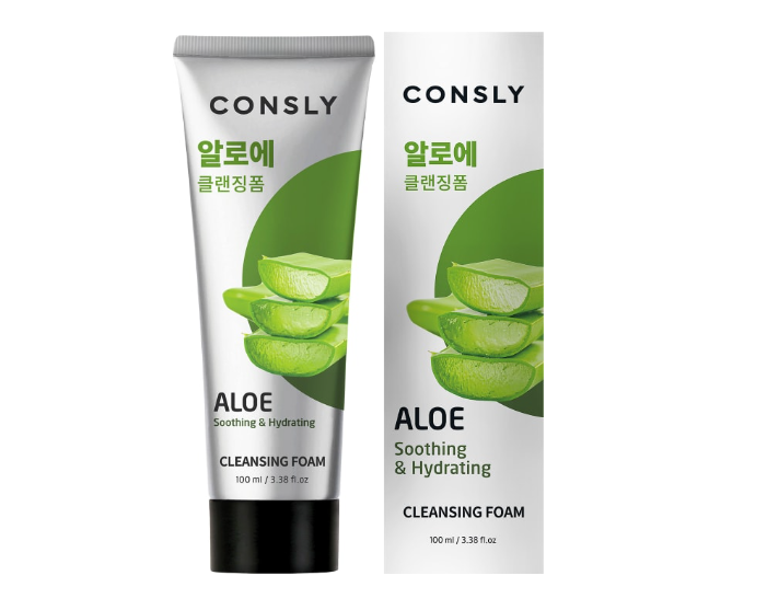 

Пенка для умывания Consly успокаивающая c экстрактом алоэ вера 100 мл