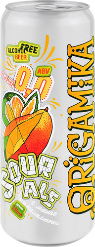 

Напиток пивной Origamika Sour ale mango-calamansi безалкогольный 330 мл