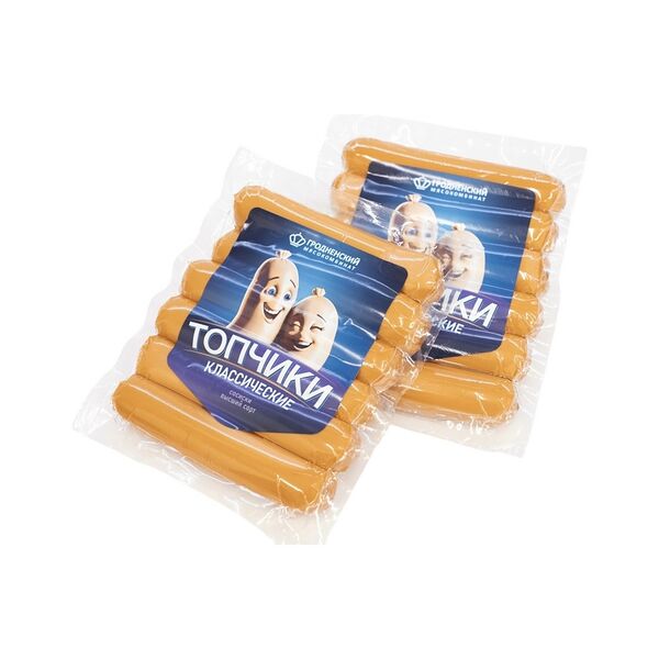 Изд мясн вар колб в/с Сосиски Топчики классические вак 370г Гродненский мк