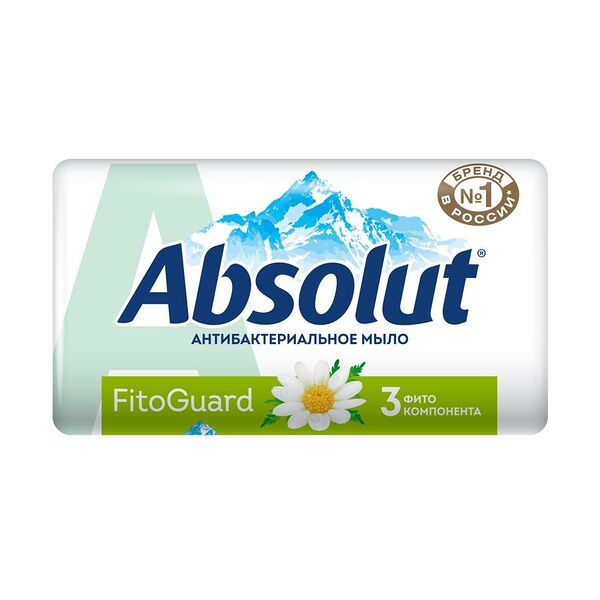 Мыло Absolut 90г антибактериальное с экстрактом ромашки Весна