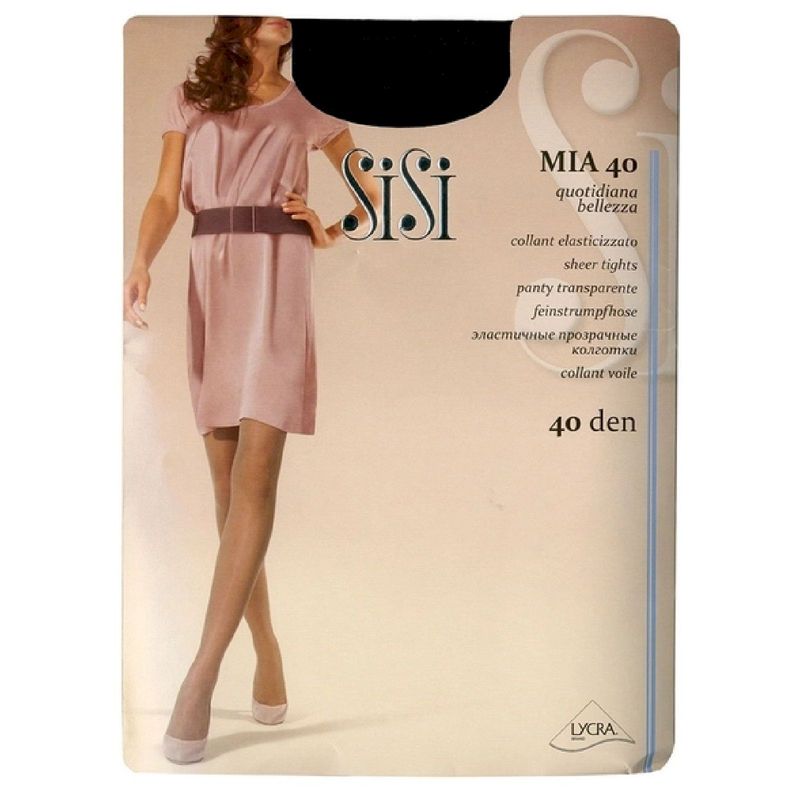 

Колготки женские Sisi Mia 40 den nero р 2