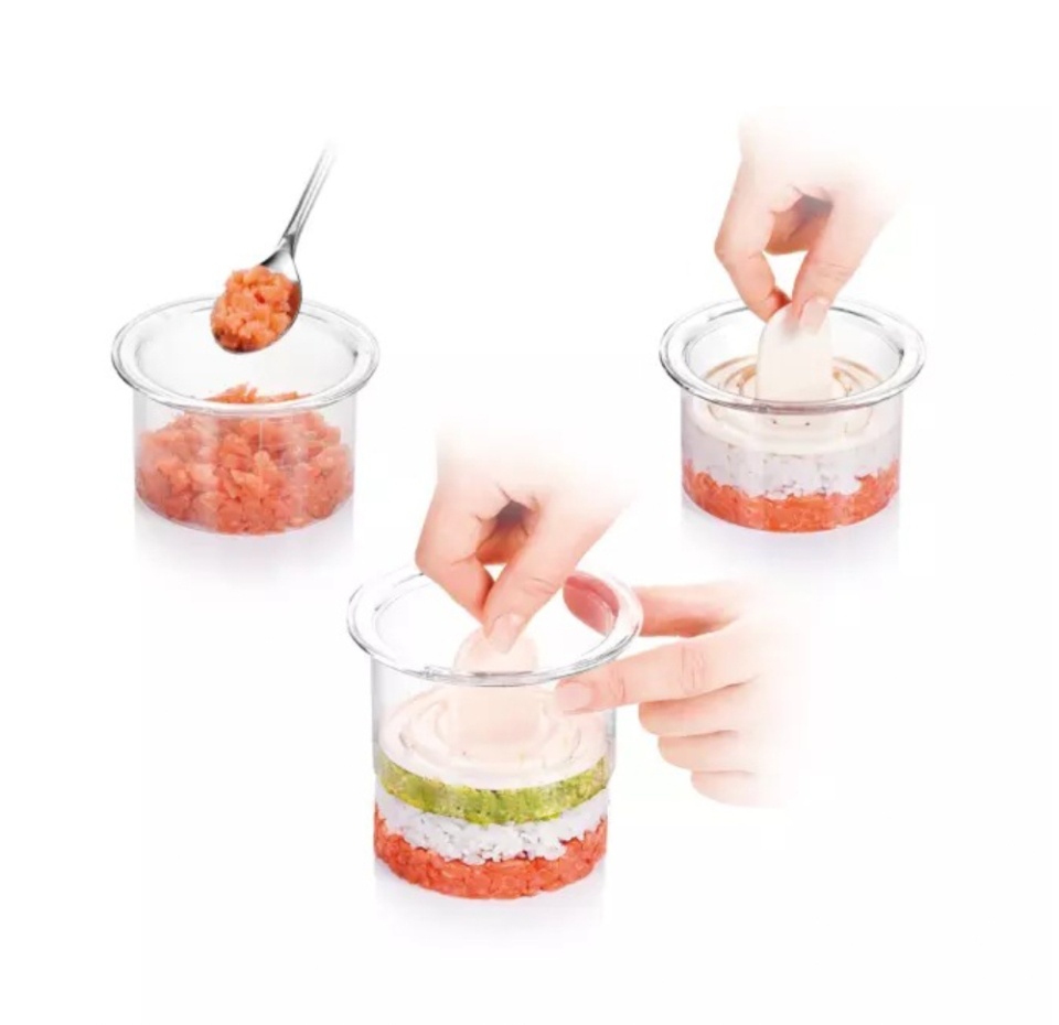 

Формочки для придания блюдам формы Tescoma Presto FoodStyle круги 3 шт.