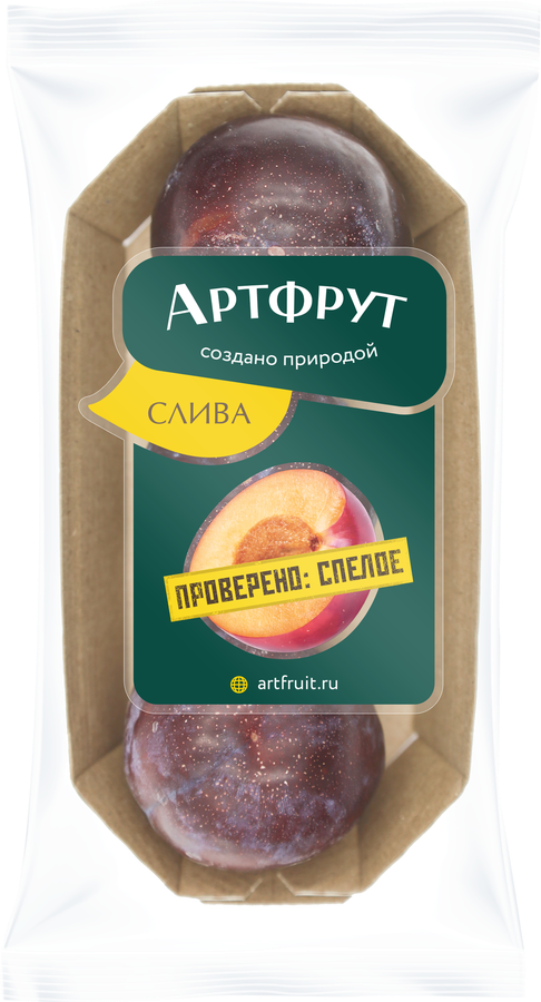 

Слива черная Артфрут 3 шт. 375 г