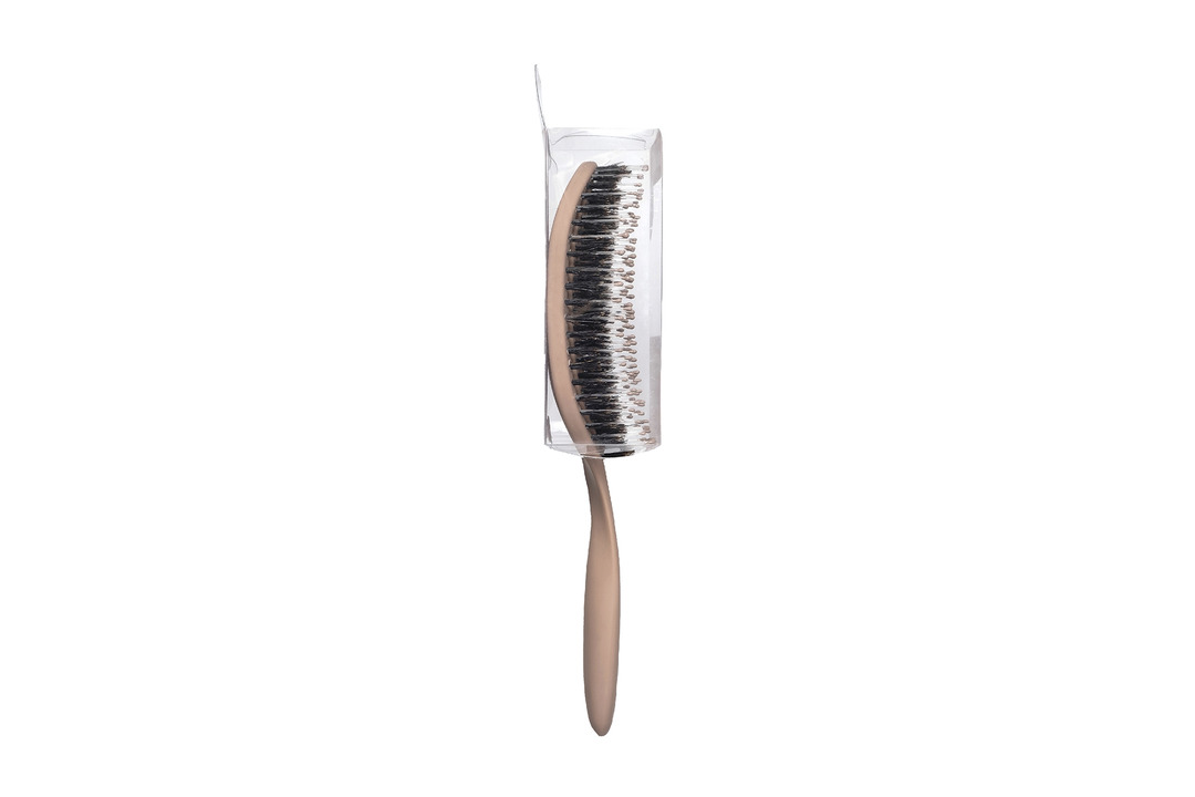 

Массажная расческа Solomeya Natural Boar Bristle Hair Brush Beige для непослушных волос с натуральной щетиной кабана
