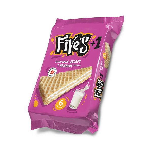 Вафли с нежной начинкой 