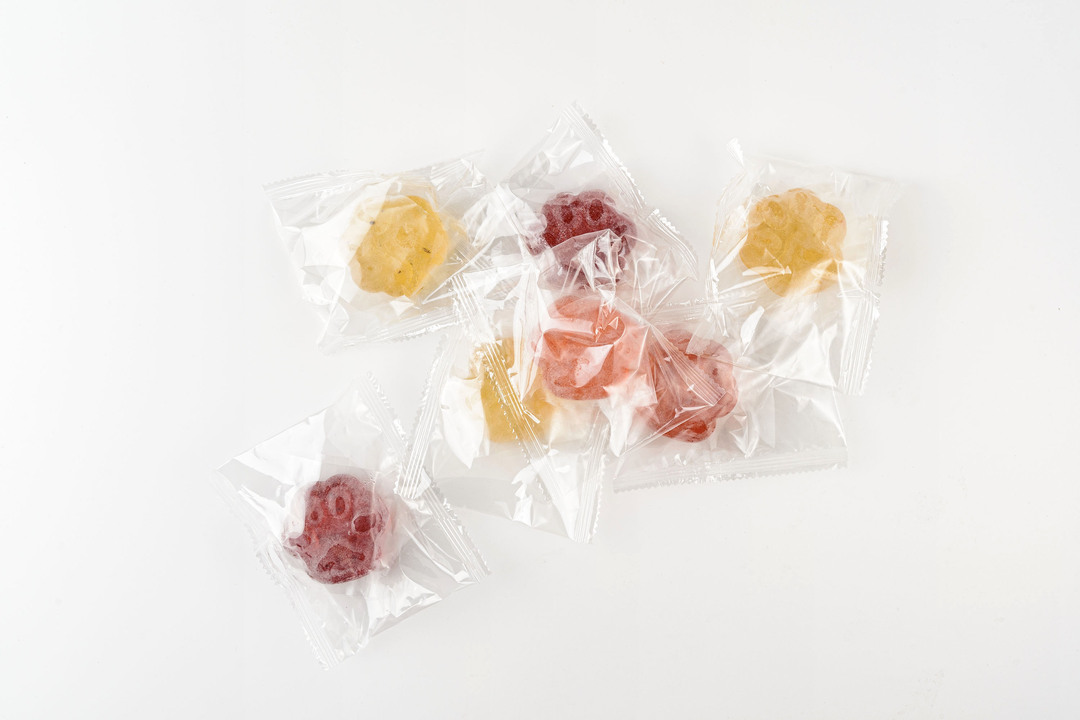 

Мармелад ассорти Лапки с клубникой, вишней, киви и лимоном, вес