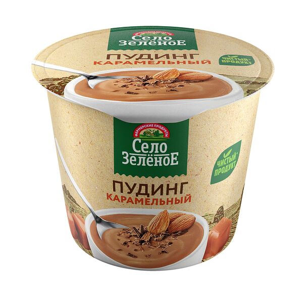 Пудинг Село Зелёное Карамель 3% без змж 120 г